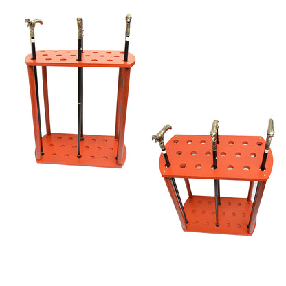 Rex Distributor wood stand display case holding 20 canes, 26 x 28 inches