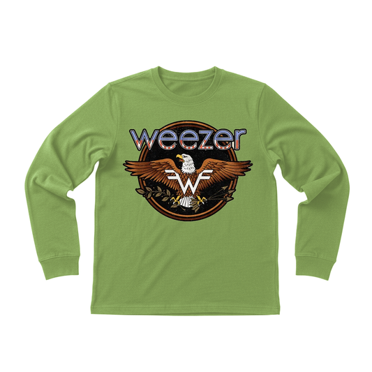 Boys' Weezer American Eagle Long Sleeve Graphic T-Shirt Tee