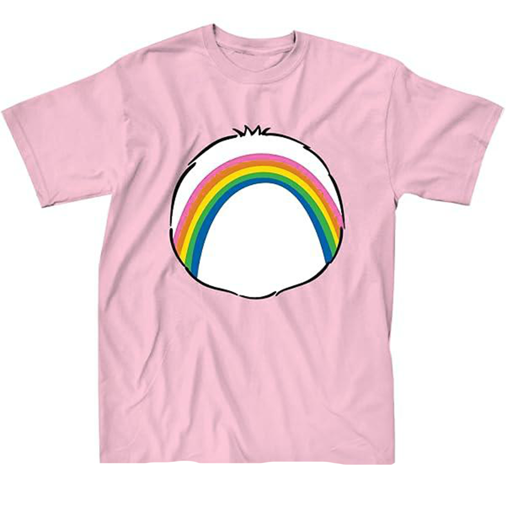 Women Junior's Cheer Bear Belly Badge Care Bears Crop Graphic Tee - Rex Distributor, Inc. Wholesale Licensed Products and T-shirts, Sporting goods,