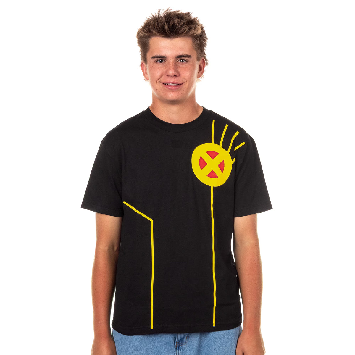 Men's Marvel Comics X-Men Shirt Men's Cyclops Short Sleeve Costume Tee T-Shirt