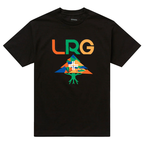 Youth LRG Stack Collage Tree Logo Graphic Tee T-Shirt