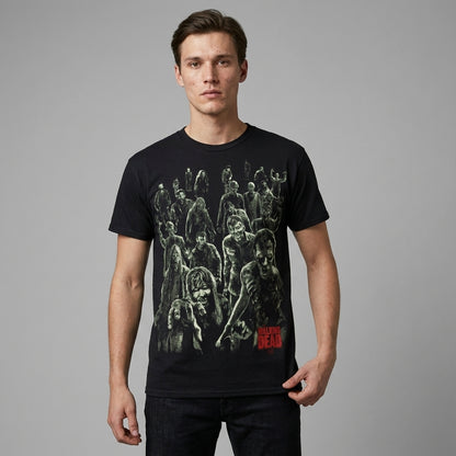 Men's Walking Dead Walkers Graphic Tee T-Shirt Black