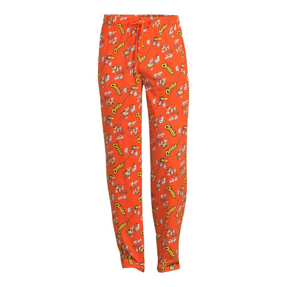 Men's Chester Cheetos orange pajama pants from Rex Distributor, Inc. with a fun Cheetos design and comfortable fit.