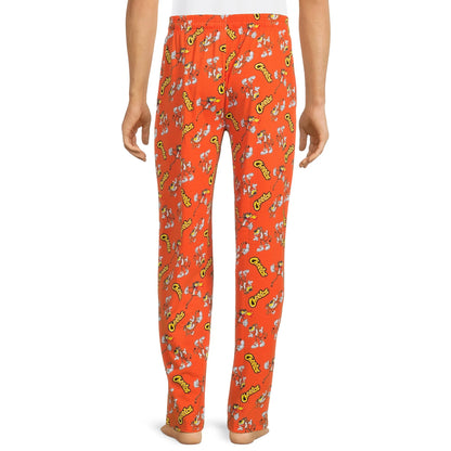 Men's Chester Cheetos orange pajama pants featuring a comfortable fit and playful snack-themed design by Rex Distributor, Inc.