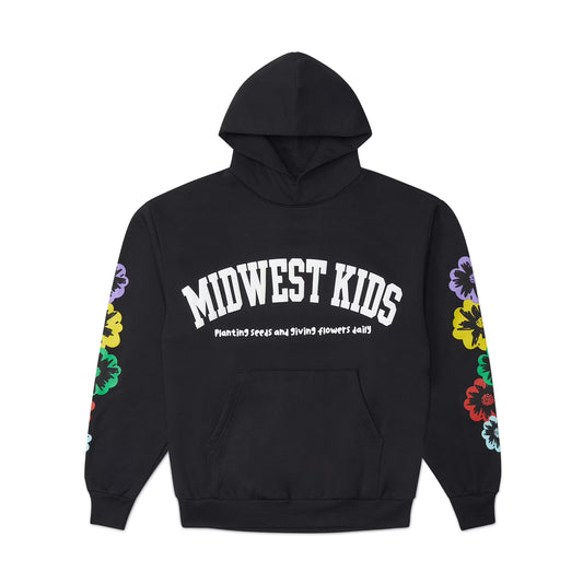 Men's Midwest Kids Apparel graphic hoodie sweatshirt by Mad Engine, featuring a colorful design on the pullover hoodie.