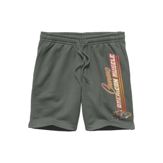 Men's Chevrolet Camaro Muscle Vertical Graphic Shorts