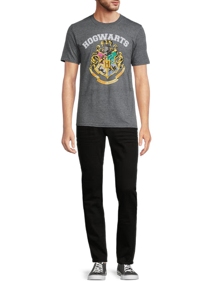 Men's Harry Potter Hogwarts Graphic T- Shirt Tee