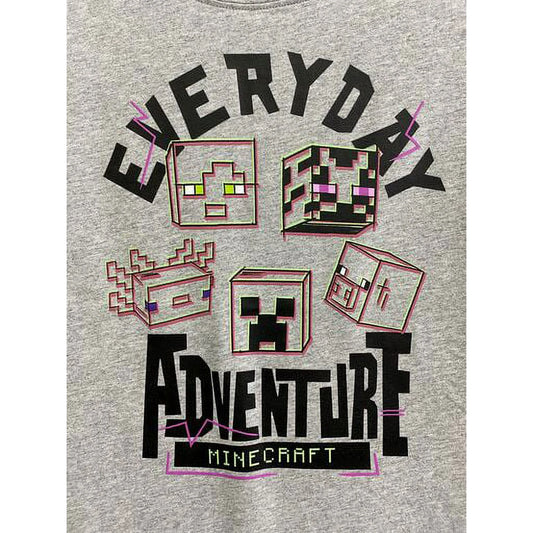 Minecraft Adventure Club 4 Pack Crew Neck Short Sleeve Youth Girl's Tees T-Shirt