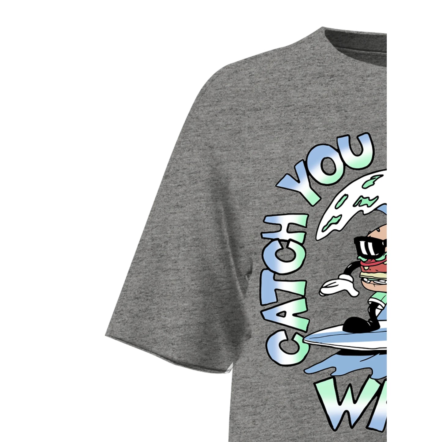 Boys Wonder Nation Surf Burger Graphic T-Shirt Tee