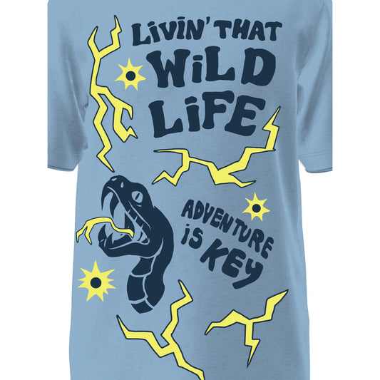 Boys Wonder Nation Wild Life Graphic T-Shirt Tee