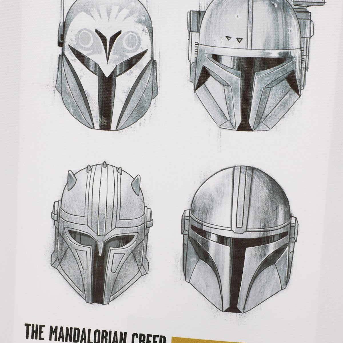 Star Wars The Mandalorian Creed Hanging Wall Decor