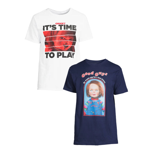 Men's Chucky Graphic T-Shirt 2-Pack