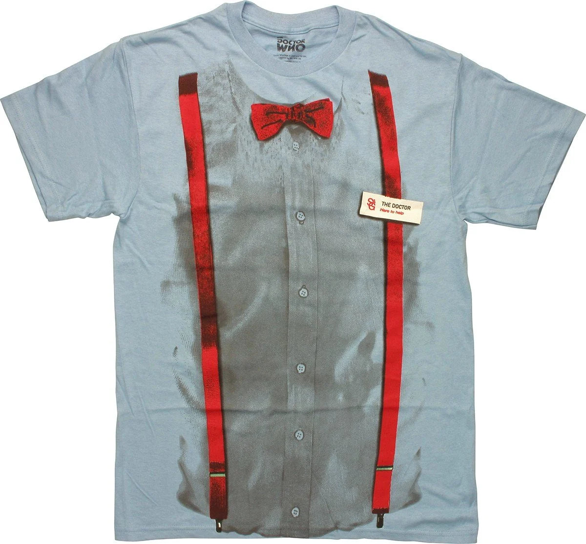 Men's Doctor Who 11th Shop Costume T Shirt Tee