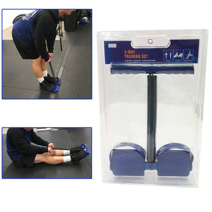 DV 109 Spring Tension Rower and Curler for home fitness, portable boxing and ab exercise equipment by Rex Distributor, Inc.