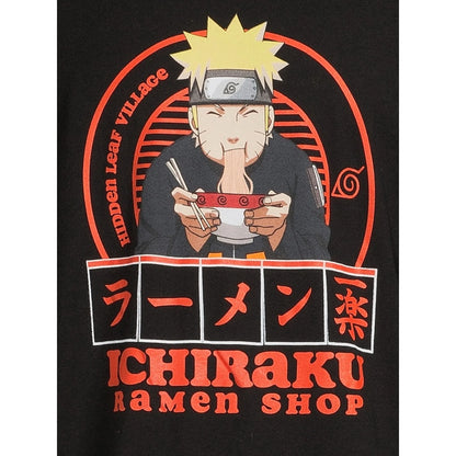 Men's Naruto Ichiraku Ramen Shop Graphic Tee T-Shirt
