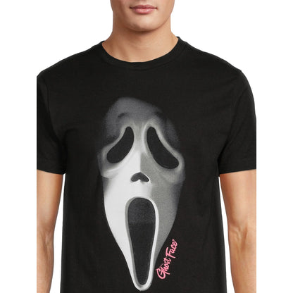Men's Ghostface Big Face Graphic Tee T-Shirt