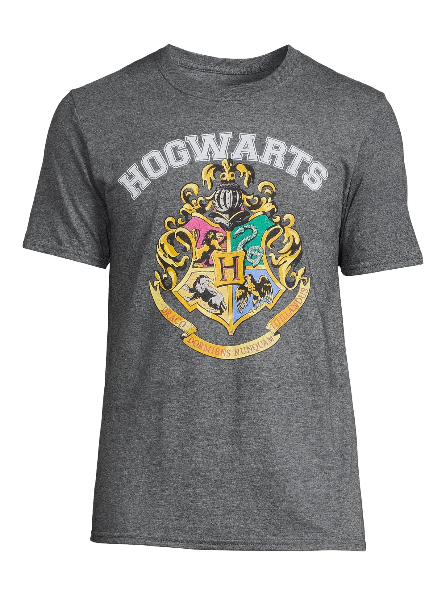 Men's Harry Potter Hogwarts Graphic T- Shirt Tee