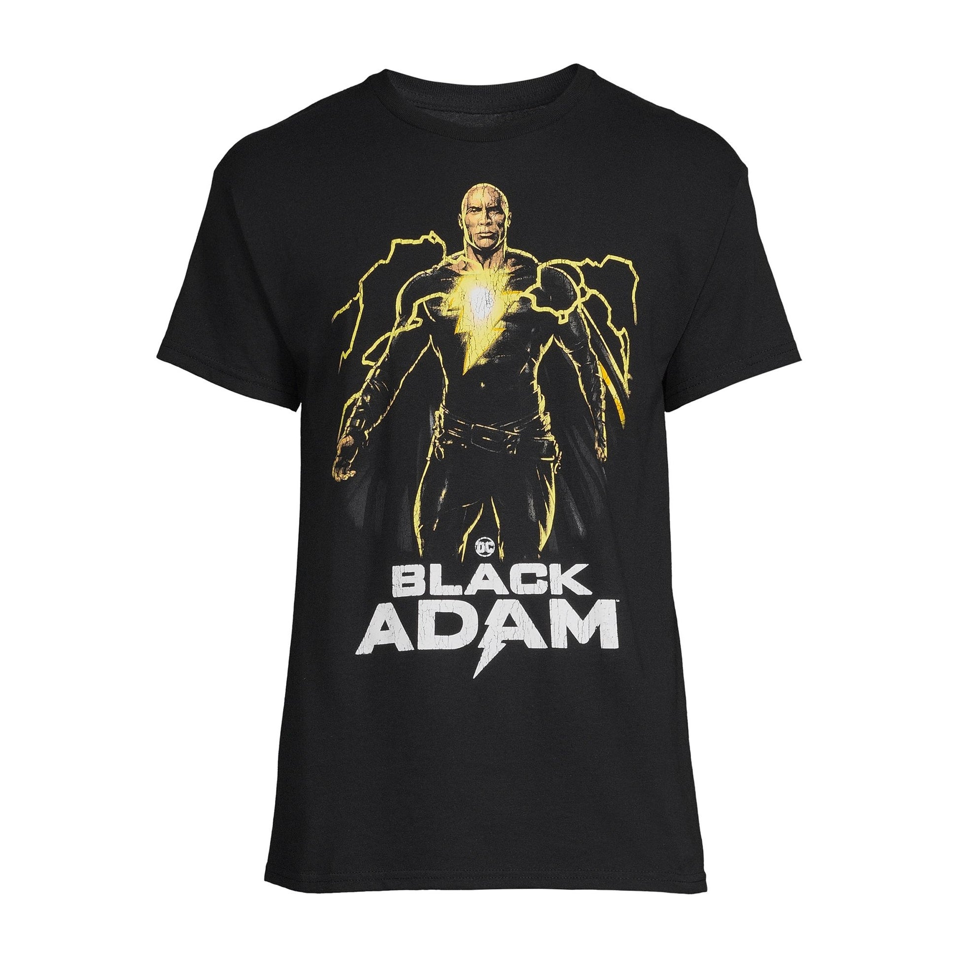 Men's DC Comics Black Adam Graphic Tee with Short Sleeves - Rex Distributor, Inc. Wholesale Licensed Products and T-shirts, Sporting goods,