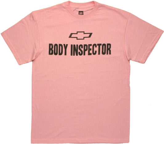 Men's General Motors Body Inspector Pink Graphic Tee T-Shirt