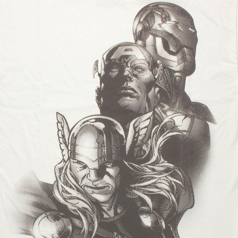 Men's Marvel Avengers Trio Halftone Graphic Tee T-Shirt