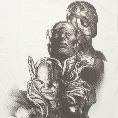 Men's Marvel Avengers Trio Halftone Graphic Tee T-Shirt