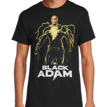 Men's DC Comics Black Adam Graphic Tee with Short Sleeves - Rex Distributor, Inc. Wholesale Licensed Products and T-shirts, Sporting goods,