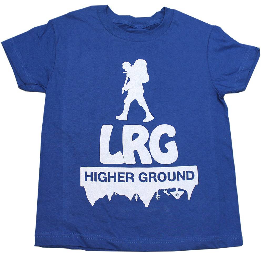 Boys Youth Blue LRG Lifted Research Higher Ground Graphic Tee T Shirt - Rex Distributor, Inc. Wholesale Licensed Products and T-shirts, Sporting goods,