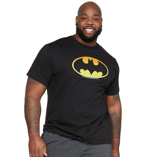 Men's Big & Tall Batman Gradient Graphic Logo Tee T-Shirt