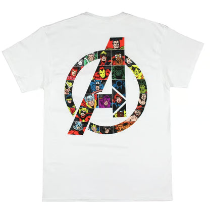 Men's Marvel Avenger Character Logo T-Shirt Tee