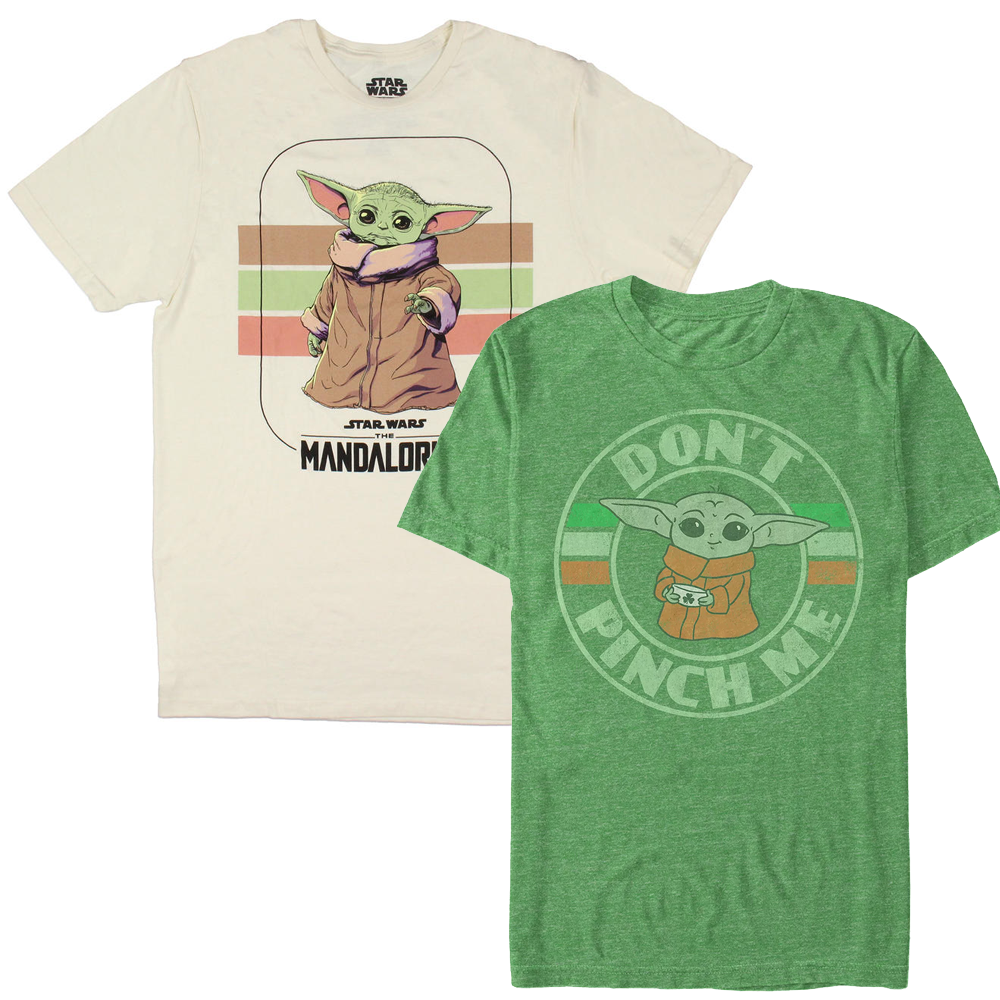 Men's The Mandalorian graphic T-shirt 2-pack featuring Mandalorian design, casual shirts by Rex Distributor, Inc.