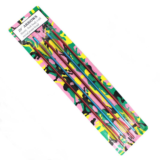 MK 150-20" 5 pieces 20" metal arrows for 150lbs crossbow