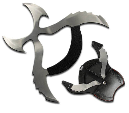 PAK-80 9" Two-Sided Hunting Skinner Knife with Sheath