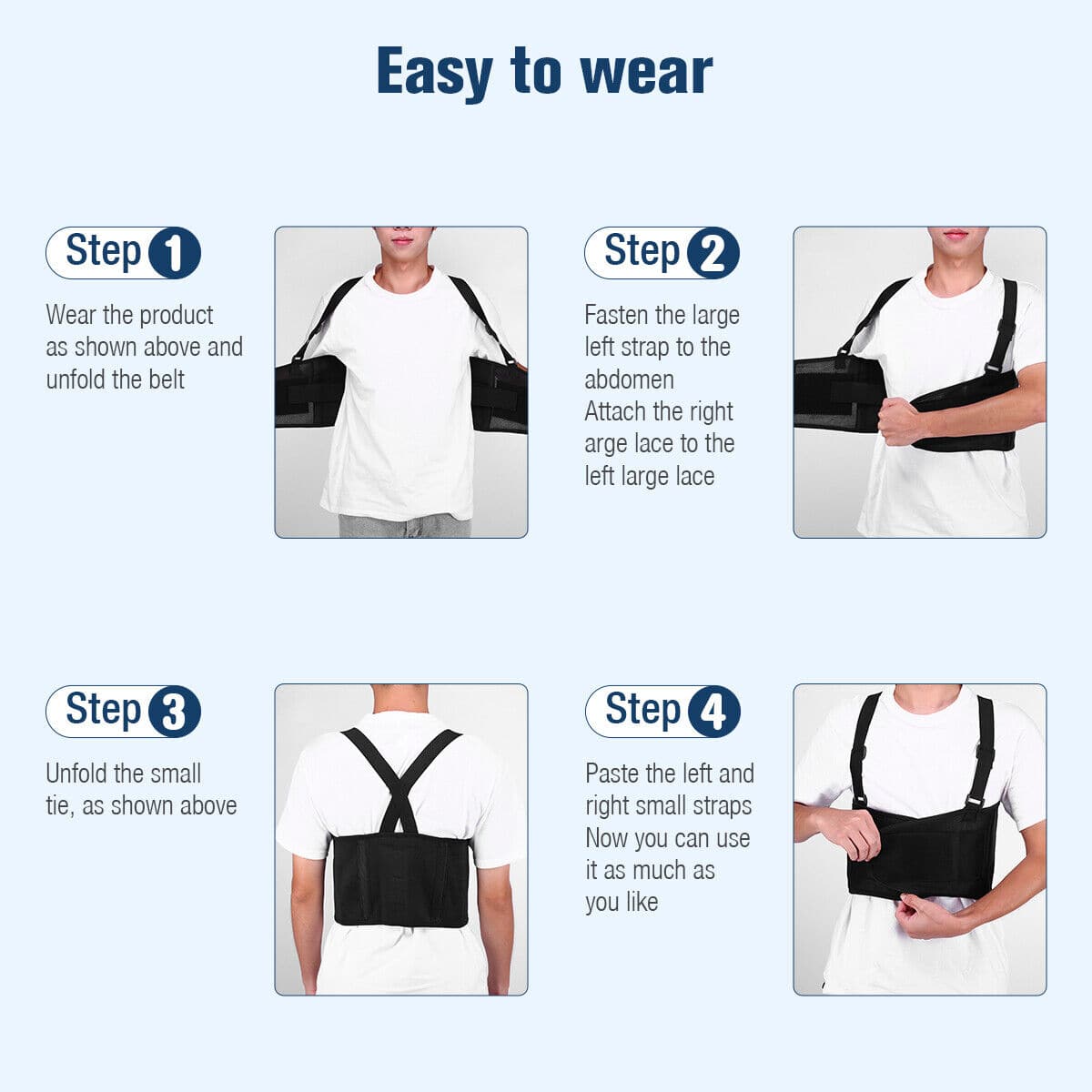 REX 373 - Back Support Belts with Adjustable Suspender Straps - Rex Distributor, Inc. Wholesale Licensed Products and T-shirts, Sporting goods,