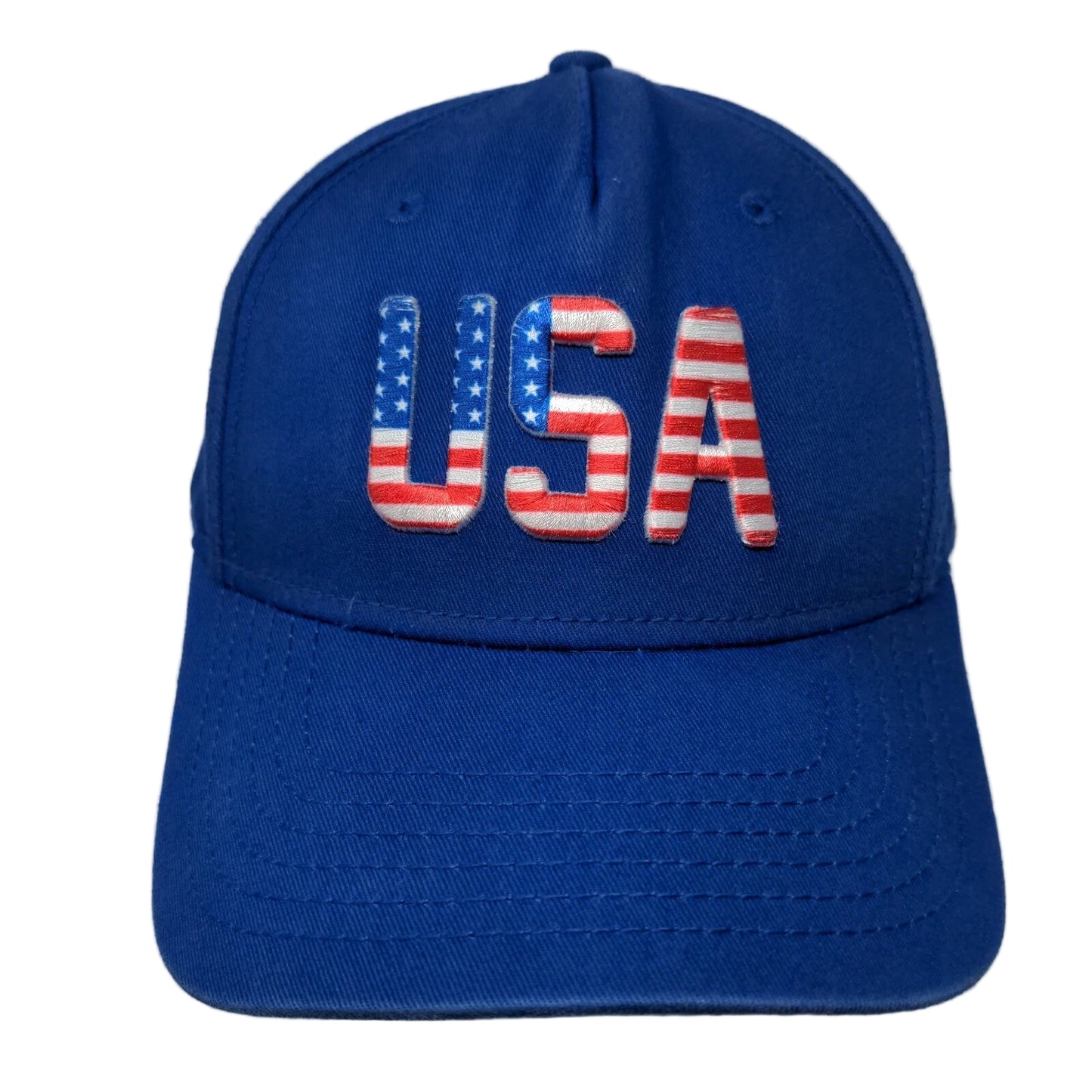 USA Embroidered Flag Hat Snapback