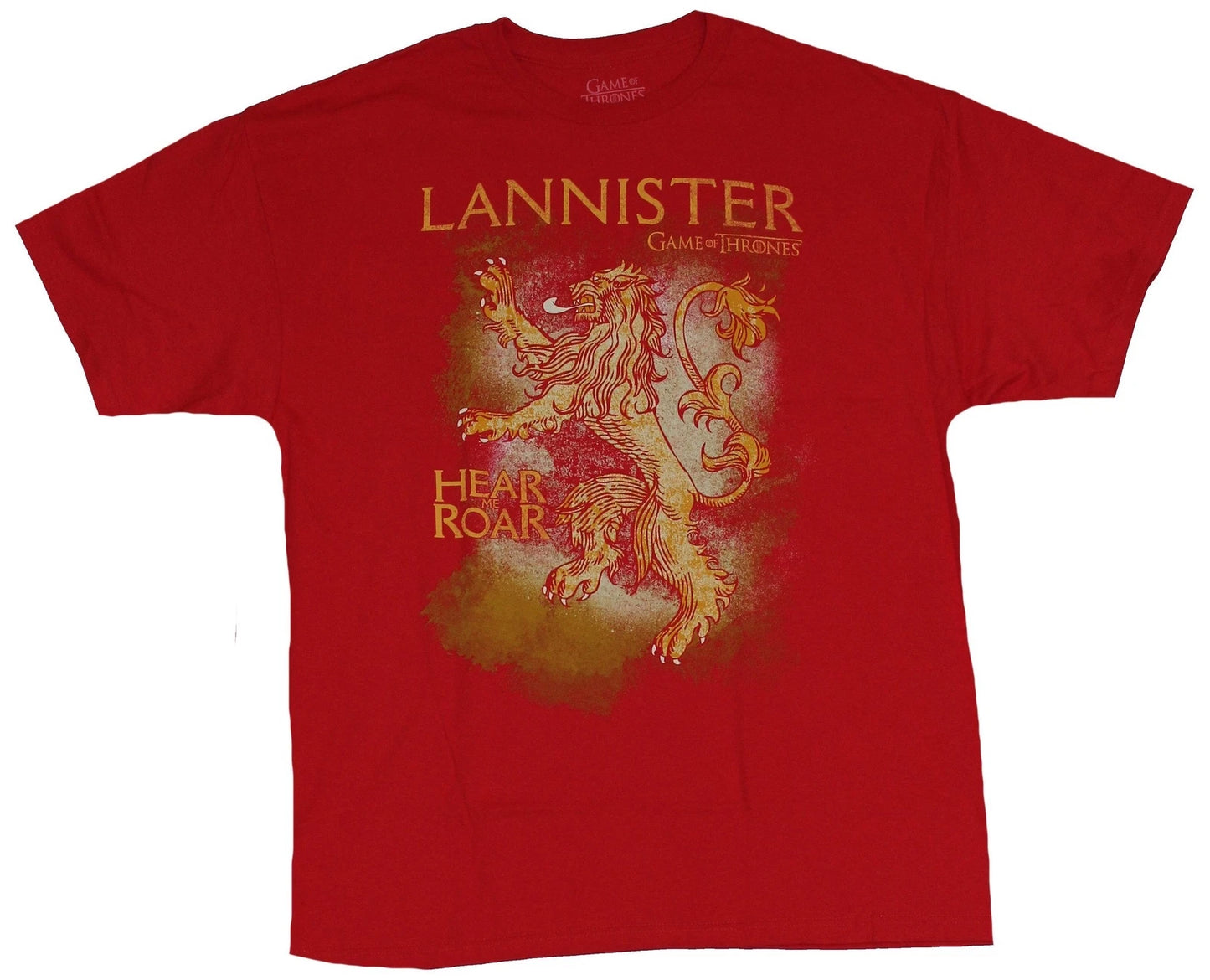 Men's Game of Thrones Lannister Hear Me Roar Graphic Tee T-Shirt