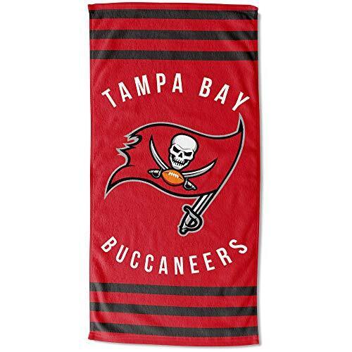 Northwest NFL Tampa Bay Buccaneers 30" x 60" Striped Beach Towel
