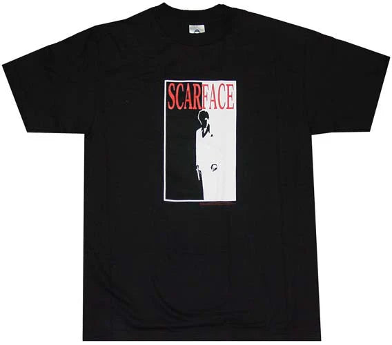 Men's Scarface Cover Graphic Tee T-Shirt