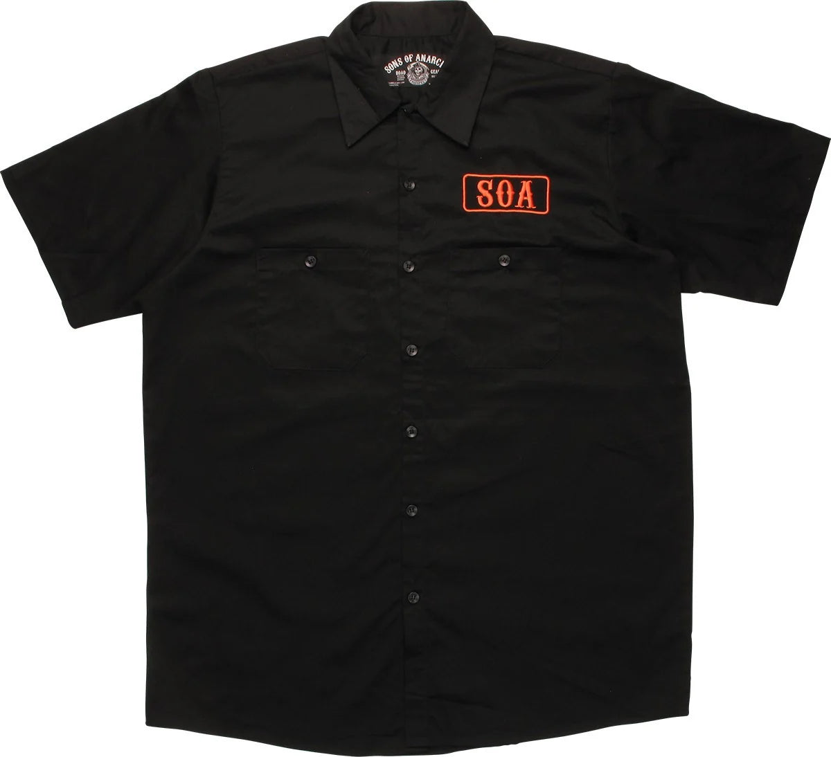 Men's Sons Of Anarchy SOA Patch Work Shirt