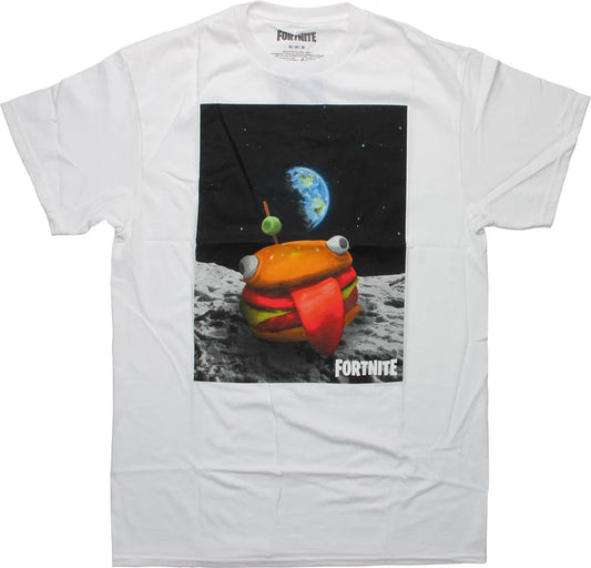 Men's Fortnite "Burger Space" Short Sleeve Graphic T-Shirt Tee