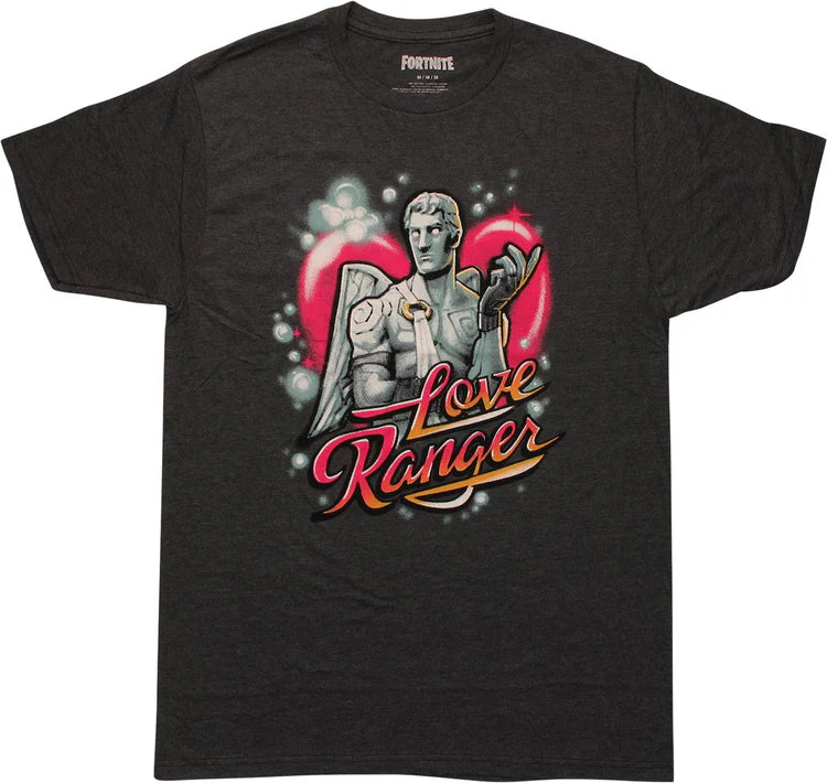 Men's Fortnite Love Ranger Legendary Skin Graphic Tee T-Shirt