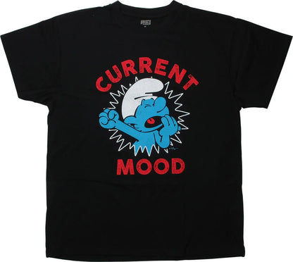 Men's Smurfs Current Mood Sleepy T-Shirt