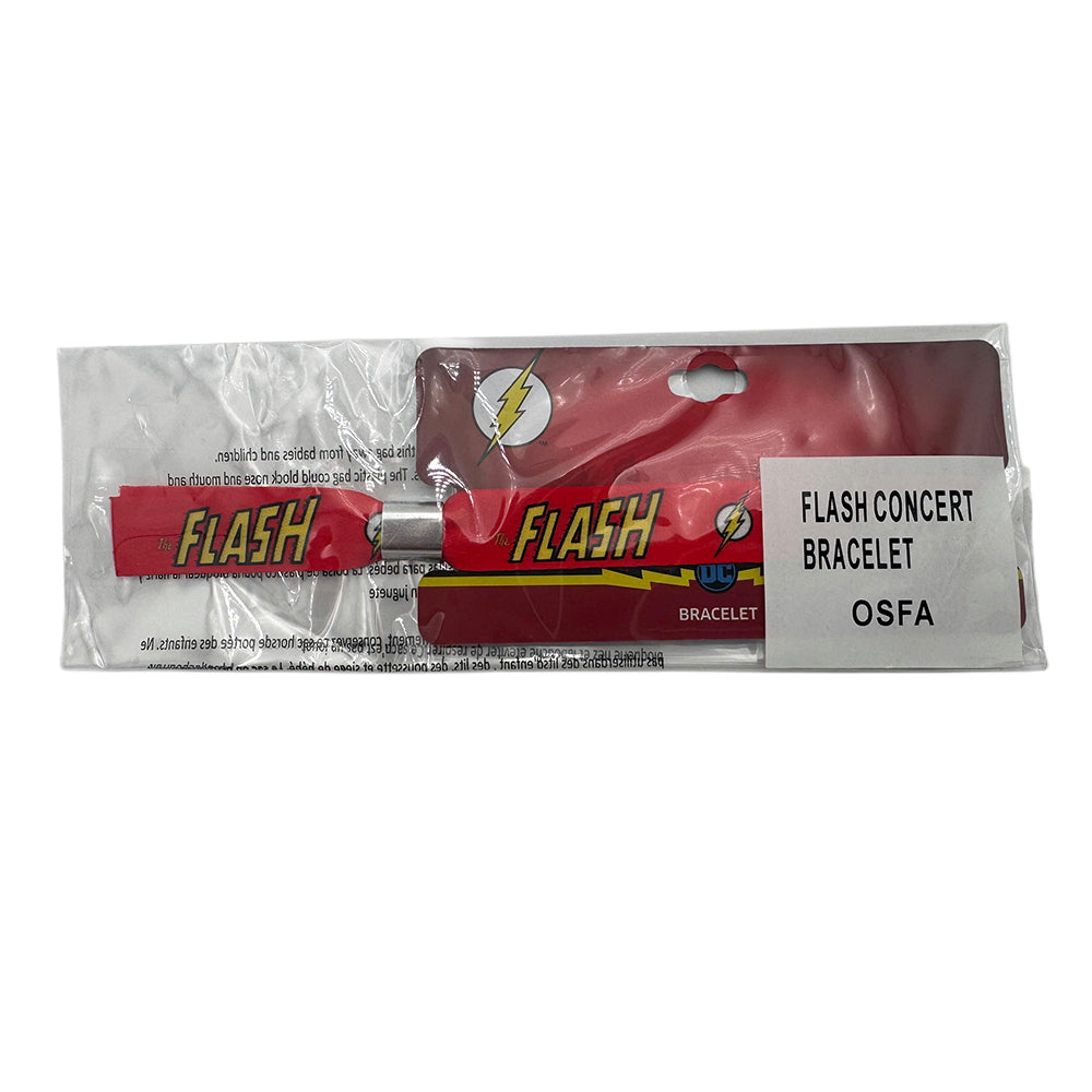 DC Comics The Flash Concert Bracelet - Rex Distributor, Inc. Wholesale Licensed Products and T-shirts, Sporting goods,