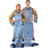 Northwest NCAA North Carolina Tarheels UNC Unisex-Adult Uniform Player Comfy Throw Blanket with Sleeves