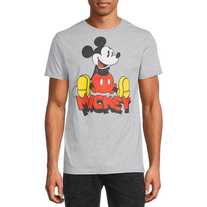 Men's Disney Vintage Mickey Mouse T-Shirt Tee