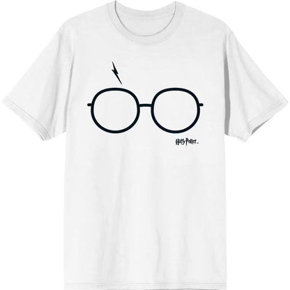 Women Junior's Harry Potter Glasses Graphic T-Shirt Tee