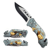 KS 31309-DR 4.5" Spring Assisted Deer Wildlife Rescue Folding Pocket Knife