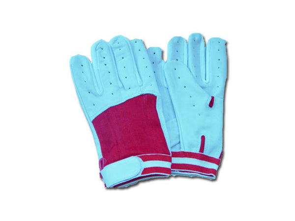 REX 347-RD Red Baseball Batting Gloves