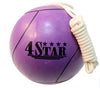 REX 360-PURPLE Purple Tether Ball for Play Grounds & Picnics with Rope