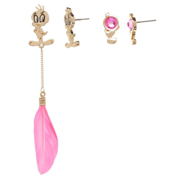 Tweety Bird Earrings Looney Tunes Jewelry