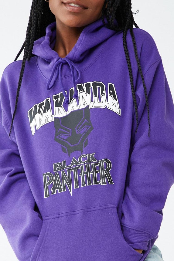 Women's Purple Black Panther Wakanda Graphic Hoodie – Rex Distributor, Inc.  Wholesale Licensed Products and T-shirts, Sporting goods